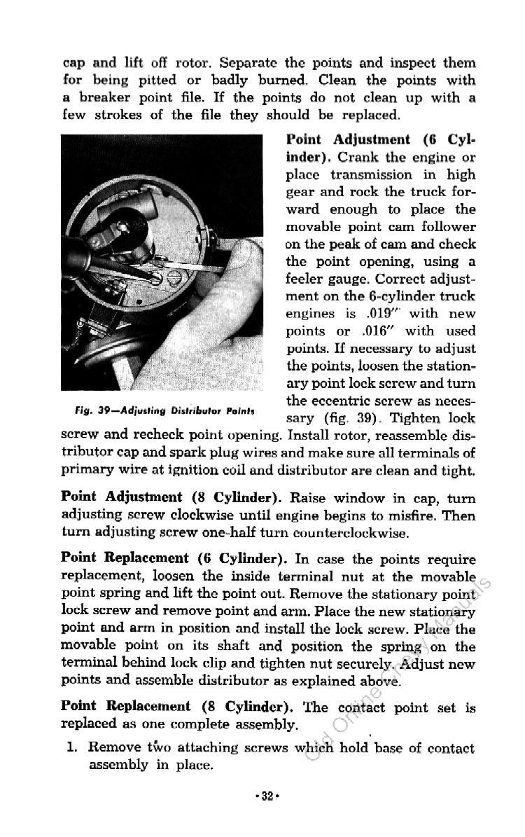 1959 Chevrolet Truck Operators Manual Page 23